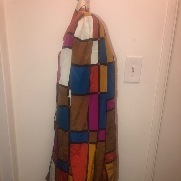 Color block long sleeve blouse - Picture 5 of 6